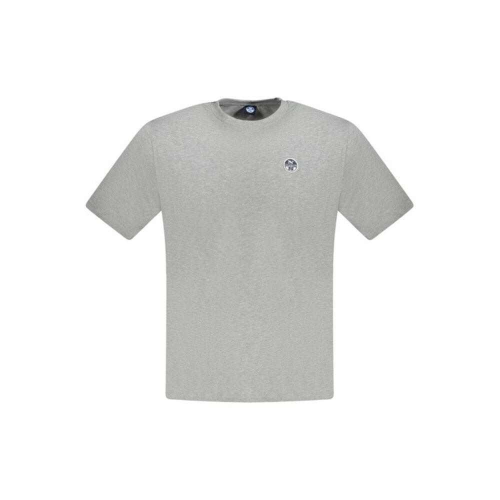 North Sails Grigio Cotton Men Men's T-Shirt